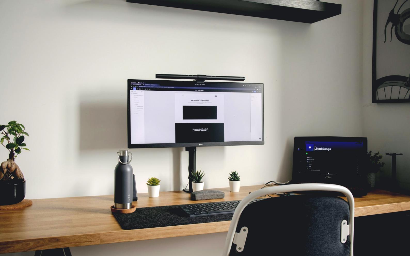 Modern office space with comfortable meeting area for client consultations